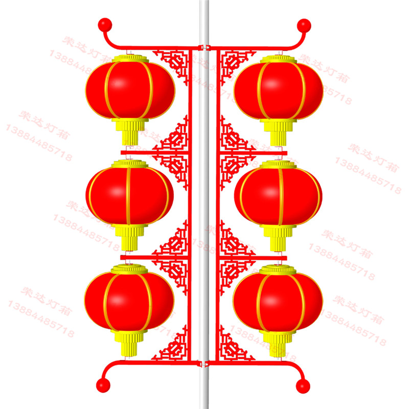 三連串燈籠(帶球)